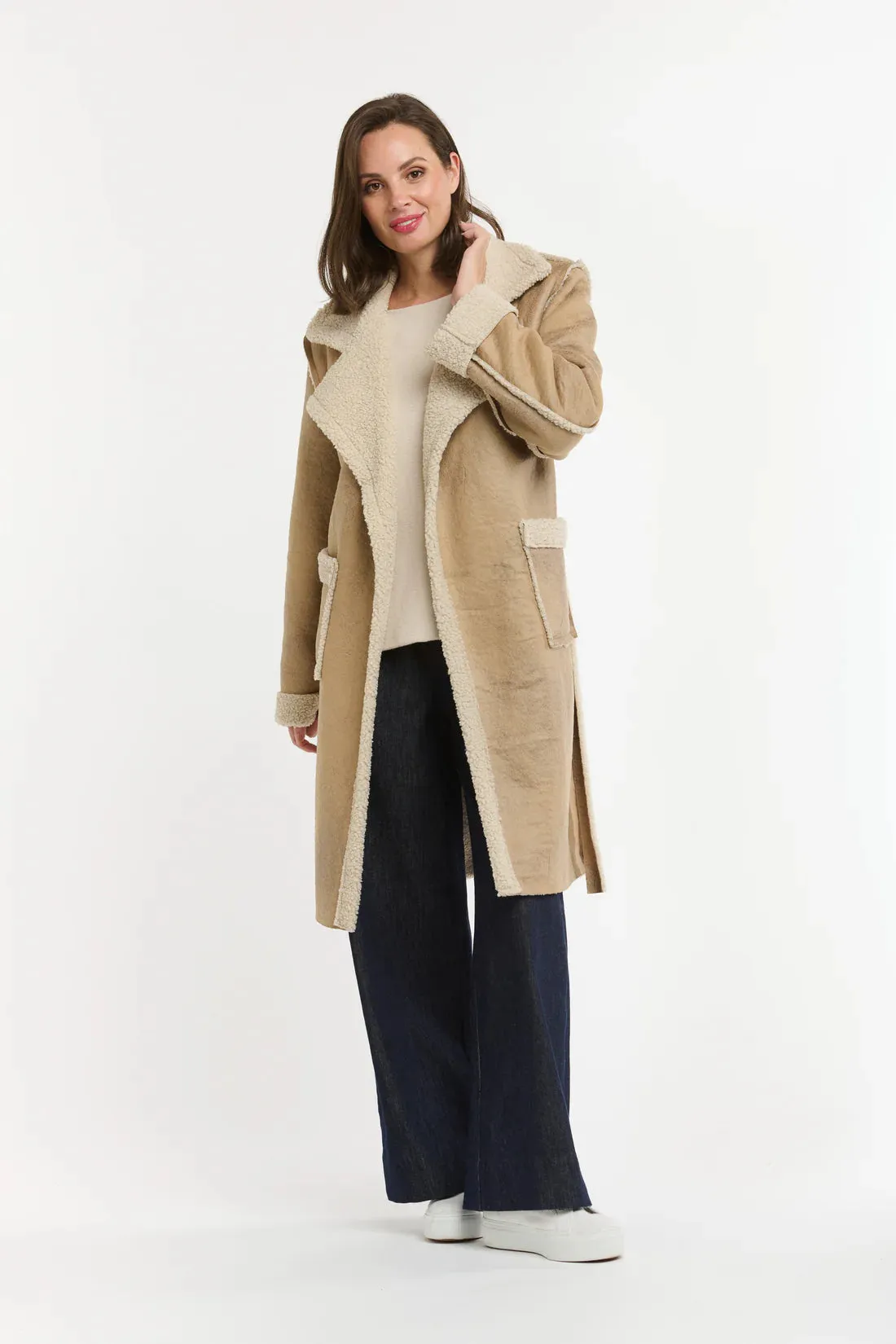 Shearling Faux Coat
