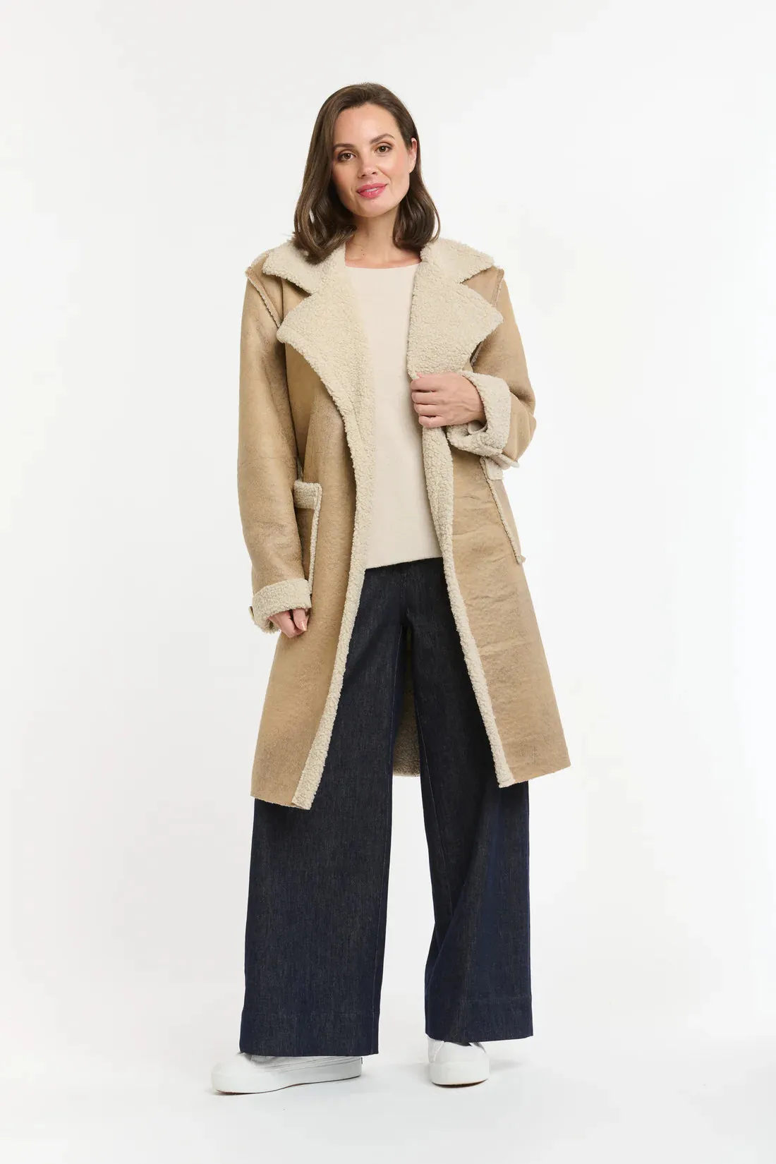 Shearling Faux Coat