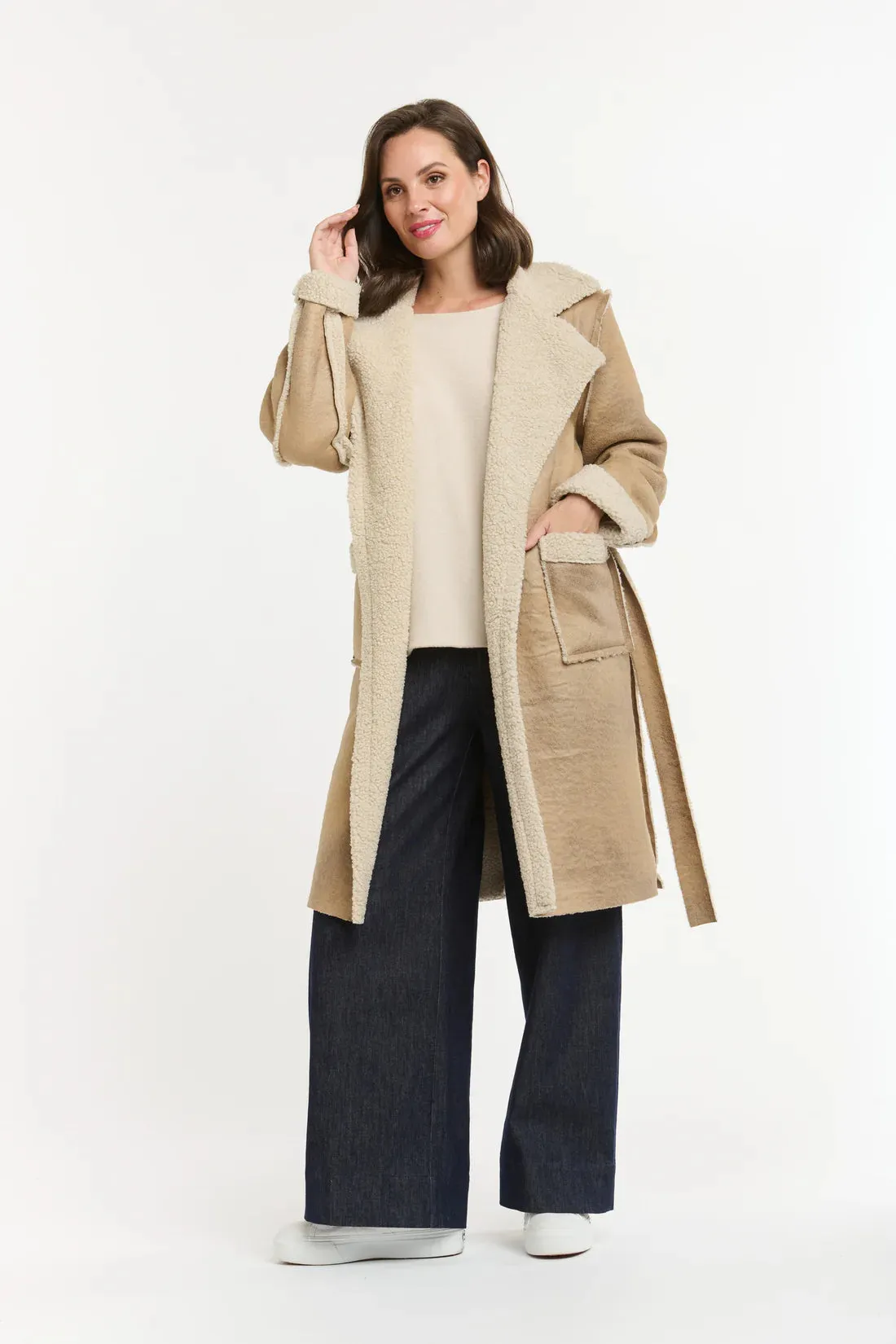 Shearling Faux Coat