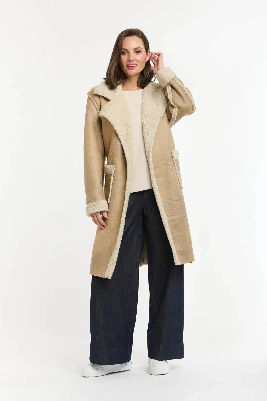 Shearling Faux Coat