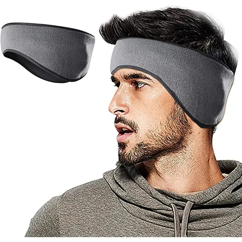 Winter Ear Warmer Headband Cold Weather Ski Muffs Non-Slip Fleece Ear Cover For Women Men Kids Outdo
