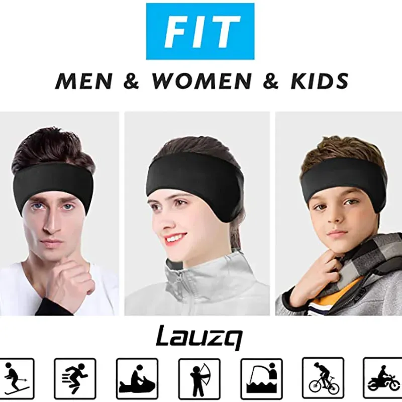 Winter Ear Warmer Headband Cold Weather Ski Muffs Non-Slip Fleece Ear Cover For Women Men Kids Outdo