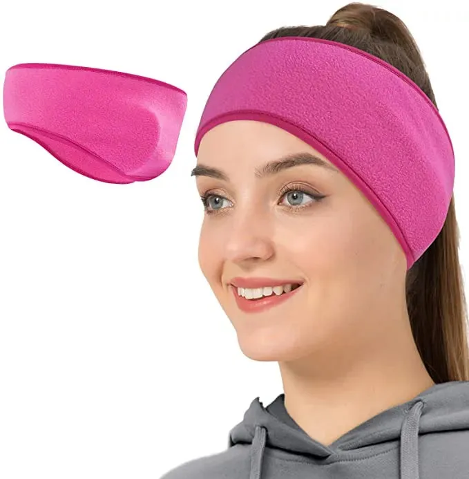 Winter Ear Warmer Headband Cold Weather Ski Muffs Non-Slip Fleece Ear Cover For Women Men Kids Outdo